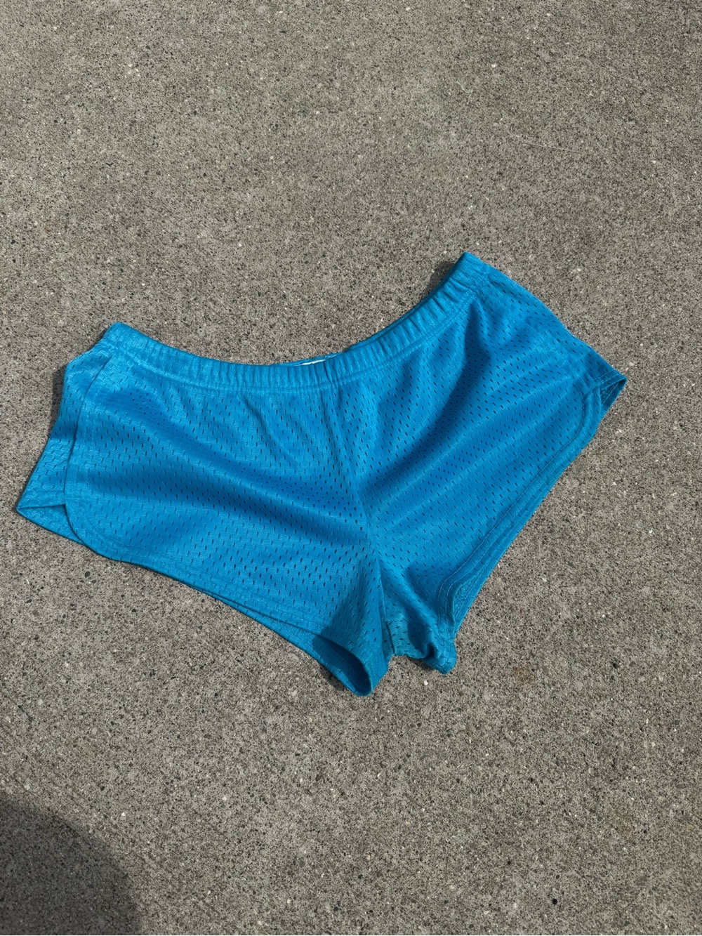 Soffe Turquoise Mesh Athletic Shorts